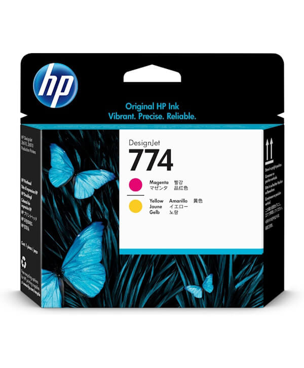Cabezal hp lf 774 magenta - amarillo
