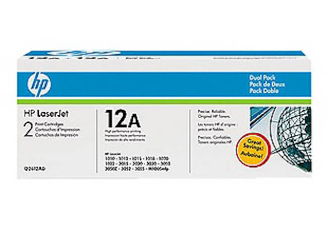 Toner hp negro dual pack