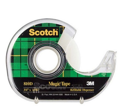 Cintas adhesivas 3 m 810 magica c/desp. 19x12.7m