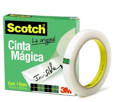 Cintas adhesivas 3 m 810 magica  25.4x65.8
