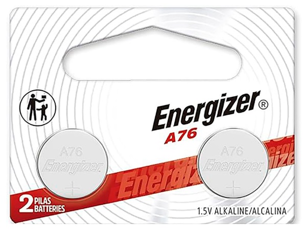 Baterias energizer a76 lr44 plana c/2