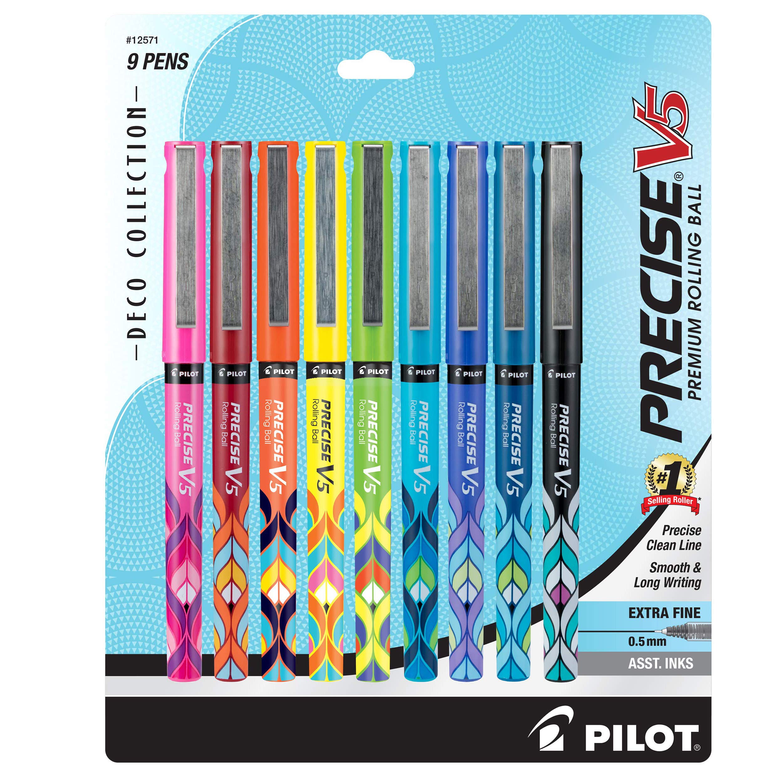 Boligrafo pilot precise v5 deco colores c/9