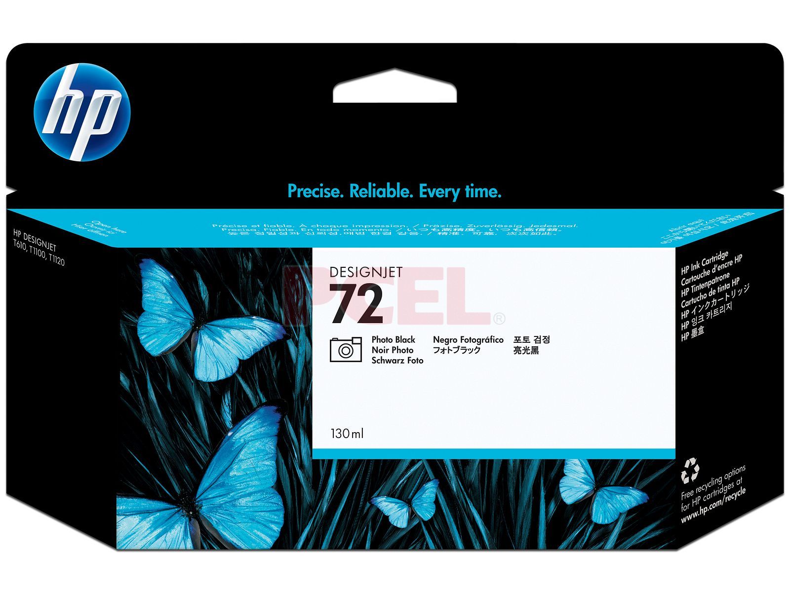 Consumibles hewlett packard 9370a negro photo 130ml
