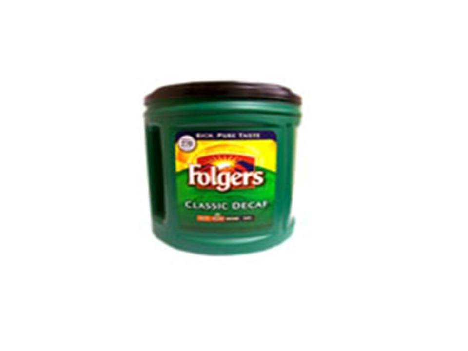 Cafe folgers descafeinado 816 grs