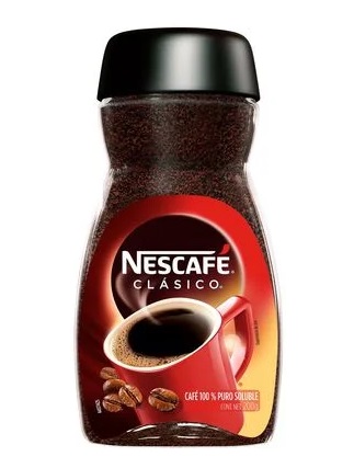 Cafe instantaneo nescafe clasico 200 grs