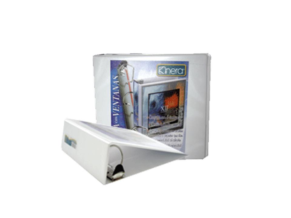Cartapacios kinera 5247 t/carta 2 blanco aro d