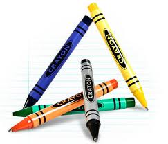 Colores de cera crayola standar c/24