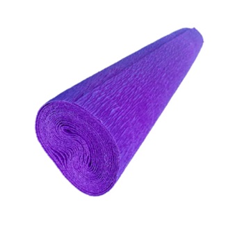 Papel crepe pinguino color morado