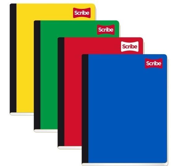 Cuadernos prof. scribe 4500 cosido clasico rayas 100 hjs
