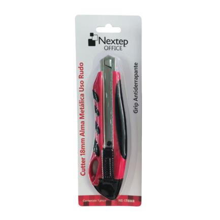 Cuchillas nextep grande refrozada c/alma de metal 18mm