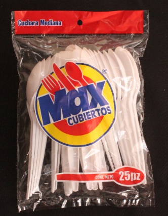Cucharas max cubiertos mediana c/25