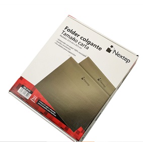 Folders colgantes nextep t/cta verde tradicional
