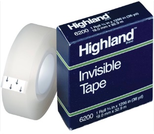 Cintas adhesivas highland magica 19x32