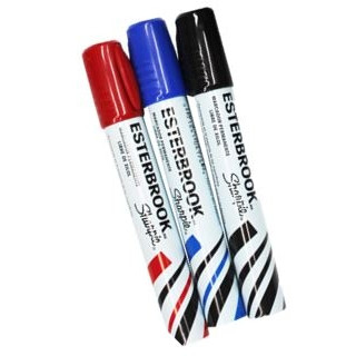 Marcador permanente sharpie esterbrook negro