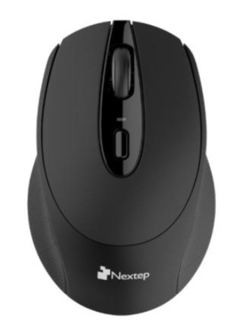Mouse nextep 1600 negro inalambrico ne-410e