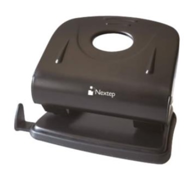 Perforadora nextep metal 2 orificios 8 cm ne-121m