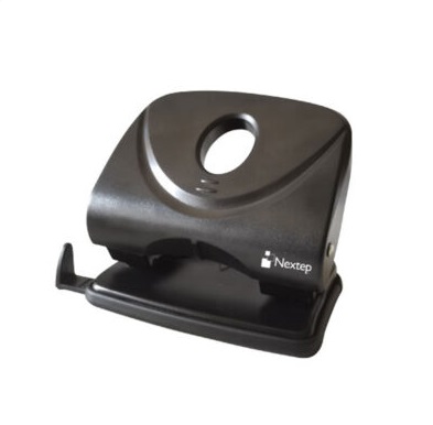 Perforadora nextep plastico 2 orificios 8 cm ne-121p