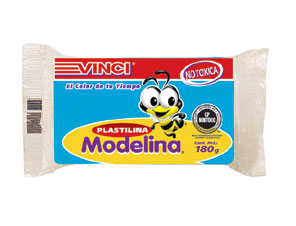 Plastilina baco 54 marqueta rojo